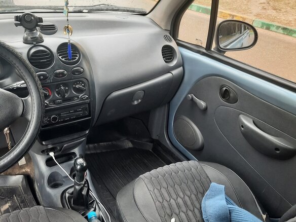 2011 Daewoo Matiz I Рестайлинг, серый, 240000 рублей - вид 8