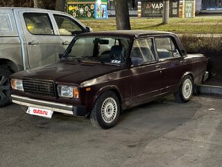 2008 Lada (ВАЗ) 2107, пурпурный, 140000 рублей, вид 1