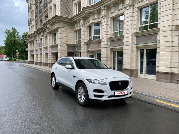 2016 Jaguar F-Pace I, белый - вид 16