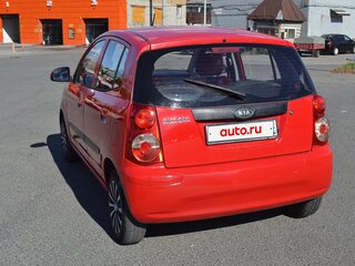 2010 Kia Picanto I Рестайлинг, красный, 355000 рублей, вид 4