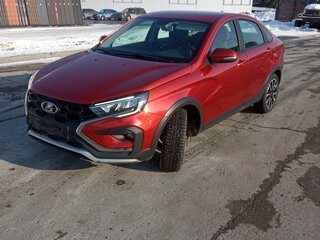 2023 Lada (ВАЗ) Vesta Cross I Рестайлинг (NG), красный, 1600000 рублей, вид 1