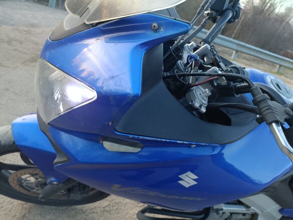 2004 Suzuki V-Strom DL 650, синий, 380000 рублей - вид 4