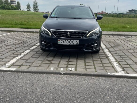 2019 Peugeot 308 II Рестайлинг, синий, 1100000 рублей - вид 1