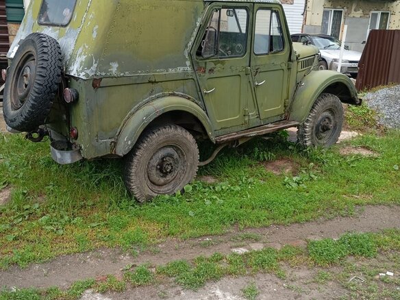1963 ГАЗ 69А, зелёный, 130000 рублей - вид 2