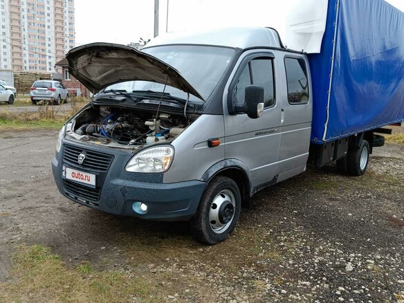 2011 ГАЗ ГАЗель (33023/330273) Фермер, серебристый, 1300000 рублей - вид 10
