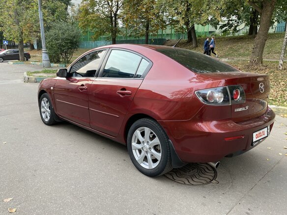 2008 Mazda 3 5-speed I (BK) Рестайлинг, пурпурный - вид 6