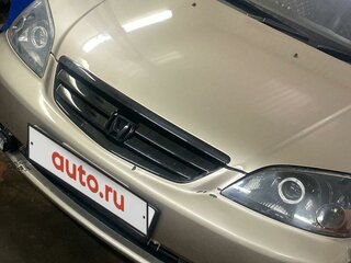 2002 Honda Civic VII, золотистый, 550000 рублей, вид 4