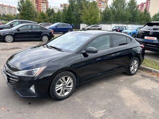2018 Hyundai Elantra VI (AD) Рестайлинг, чёрный, 1350000 рублей, вид 1