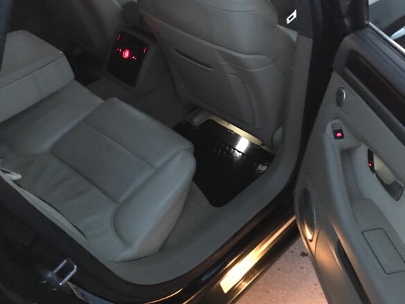2006 Audi A8 II (D3) Рестайлинг, чёрный - вид 19