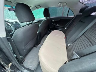 2013 Toyota Corolla X (E140, E150) Рестайлинг, чёрный, 1300000 рублей, вид 4