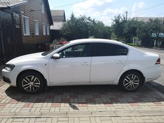 2013 Volkswagen Passat B7, белый, 1170000 рублей, вид 4