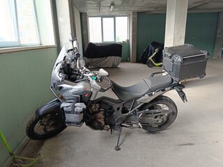 2017 Honda CRF 1000L Africa Twin, серый, 1100000 рублей, вид 1
