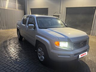 2007 Honda Ridgeline I, серебристый, 1400000 рублей, вид 3