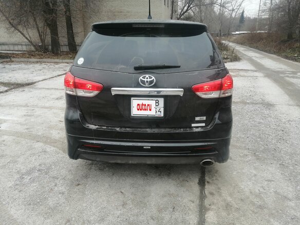 2009 Toyota Wish II, чёрный, 1280000 рублей - вид 5