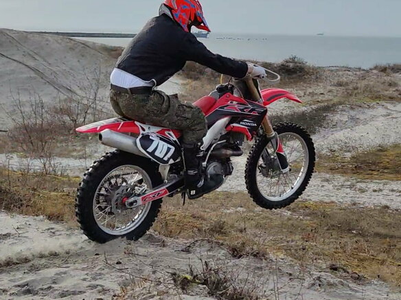 2006 Honda CRF 450R, красный, 350000 рублей - вид 15