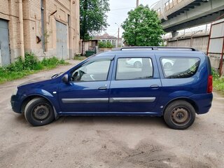 2017 Lada (ВАЗ) Largus I, синий, 560000 рублей, вид 2