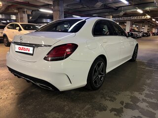 2018 Mercedes-Benz C-Класс 200 IV (W205) Рестайлинг, белый, 2900000 рублей, вид 4