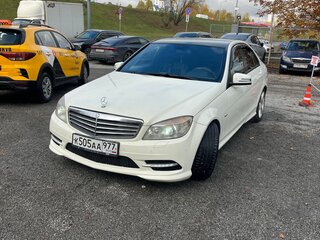 2010 Mercedes-Benz C-Класс 200 III (W204), белый, 1300000 рублей, вид 2