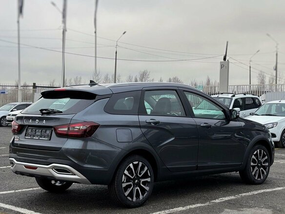 2026 Lada (ВАЗ) Vesta SW Cross I Рестайлинг (NG), серый - вид 4