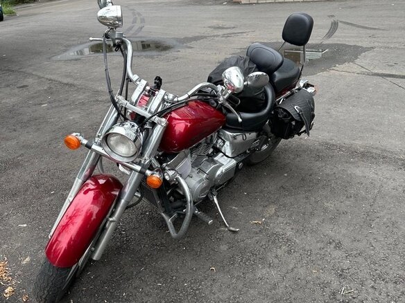 2004 Honda Shadow 750, красный, 500000 рублей - вид 1