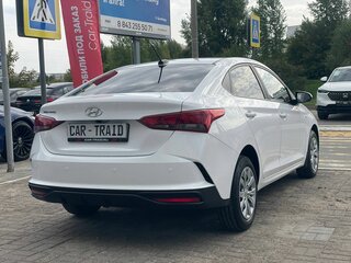 2021 Hyundai Solaris II Рестайлинг, белый, 1630000 рублей, вид 5