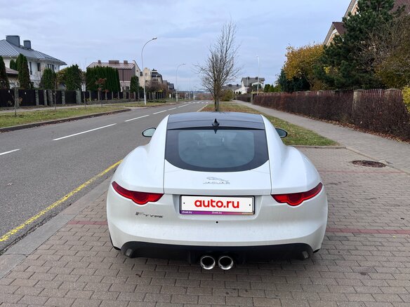 2015 Jaguar F-Type I, белый, 3000000 рублей - вид 7