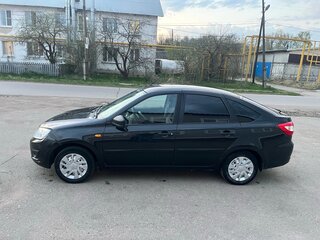 2016 Lada (ВАЗ) Granta I, чёрный, 530000 рублей, вид 3