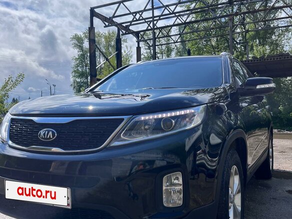2015 Kia Sorento II Рестайлинг, чёрный, 1650000 рублей - вид 1