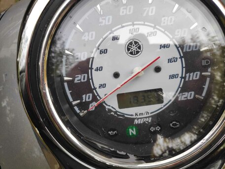 2008 Yamaha XVS1100, синий, 392920 рублей, вид 3