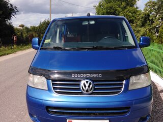 2004 Volkswagen Transporter Long T5, синий, 802069 рублей, вид 3