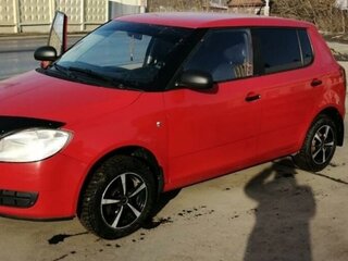 2008 Skoda Fabia II, пурпурный, 489000 рублей, вид 2