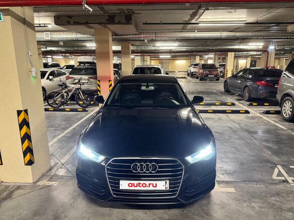 2017 Audi A6 IV (C7) Рестайлинг, чёрный, 2100000 рублей - вид 1