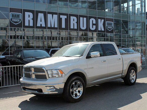 2009 Dodge RAM IV (DS/DJ), белый