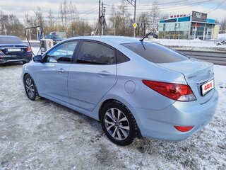 2013 Hyundai Solaris I, голубой, 800000 рублей, вид 5