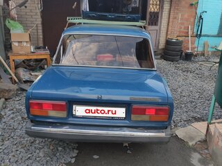 2002 Lada (ВАЗ) 2107, синий, 135000 рублей, вид 4