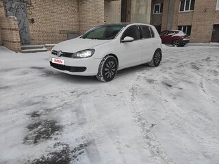 2010 Volkswagen Golf VI, белый, 710000 рублей, вид 1