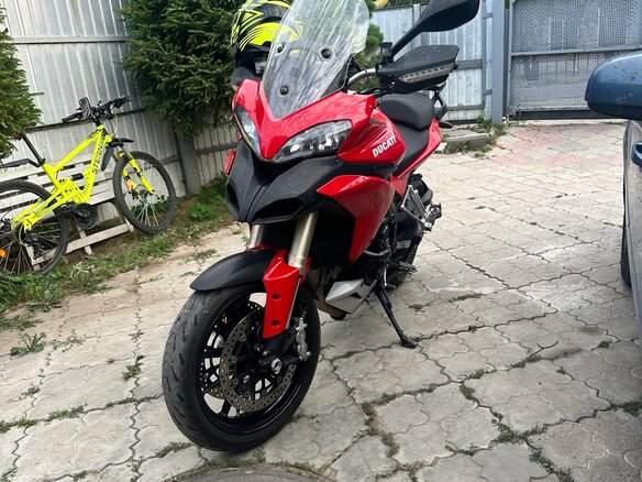 2011 Ducati Multistrada 1200, красный, 650000 рублей - вид 1