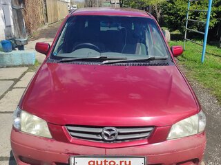 2000 Mazda Demio I (DW), красный, 334000 рублей, вид 1