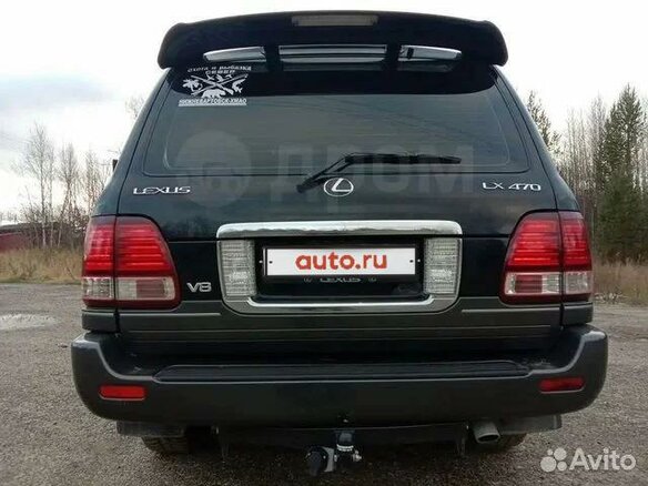 2006 Lexus LX 470 II Рестайлинг, чёрный, 2090000 рублей - вид 10
