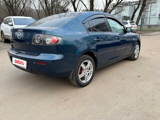 2007 Mazda 3 I (BK) Рестайлинг, синий, 550000 рублей, вид 4