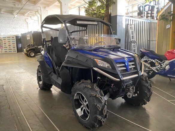 2012 CFMoto CF625 (Z6), серебристый - вид 2