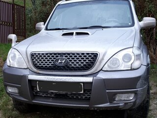 2005 Hyundai Terracan I Рестайлинг, серебристый, 800000 рублей, вид 3