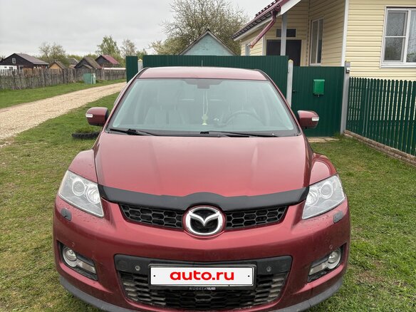 2007 Mazda CX-7 I, красный, 850000 рублей - вид 1