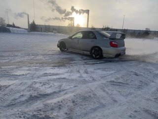 2004 Subaru Impreza WRX II Рестайлинг 1, серый, 1050000 рублей, вид 4