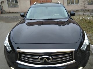 2012 Infiniti FX37 II (S51) Рестайлинг, чёрный, 1940000 рублей, вид 2