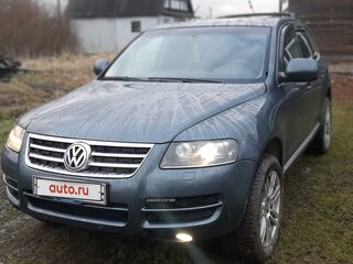 2006 Volkswagen Touareg I, серый, 1200000 рублей, вид 2