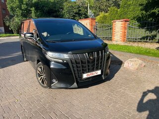 2019 Toyota Alphard III Рестайлинг, чёрный, 4450000 рублей, вид 2
