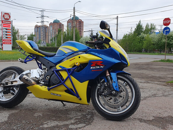 2005 Suzuki GSX-R 1000, синий, 650000 рублей - вид 5
