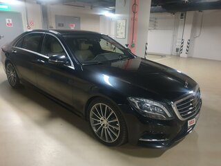 2014 Mercedes-Benz S-Класс 500 VI (W222, C217), чёрный, 4500000 рублей, вид 1