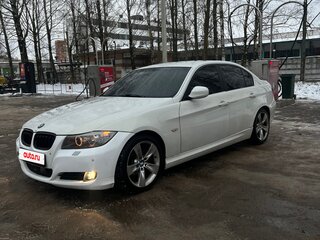 2009 BMW 3 серии 325i V (E90/E91/E92/E93) Рестайлинг, белый, 950000 рублей, вид 1